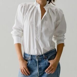 Wear Cissa The Puff Shirt In White